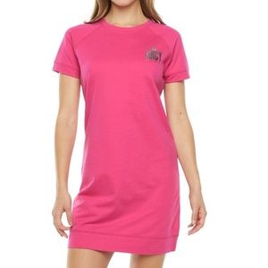 NWT Preppy Pink Juicy Couture Tee Shirt Dress Sz XS